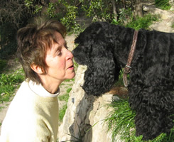 Jilly with Milou